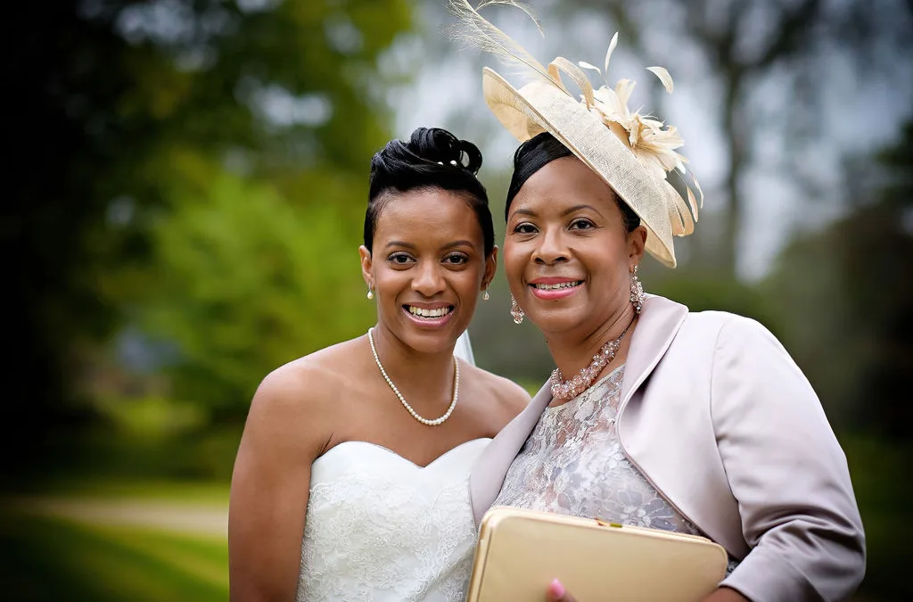 Mother of the Bride: Orchardleigh House Weddings: a couple of women standing next to each other.