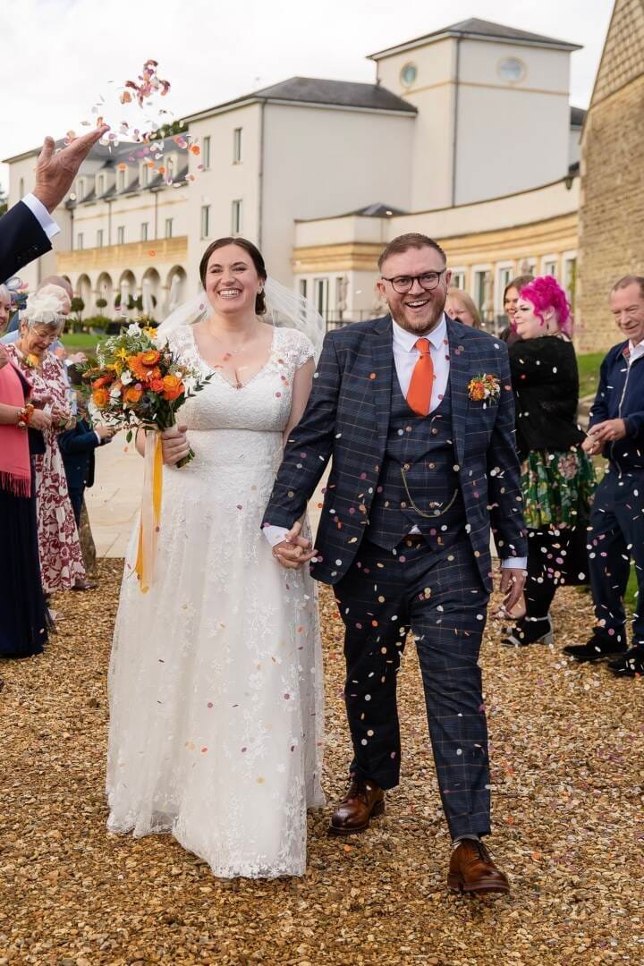 Confetti at Bowood House
